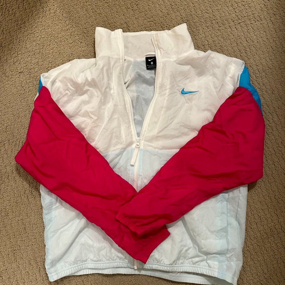 Vintage Nike wind breaker neon